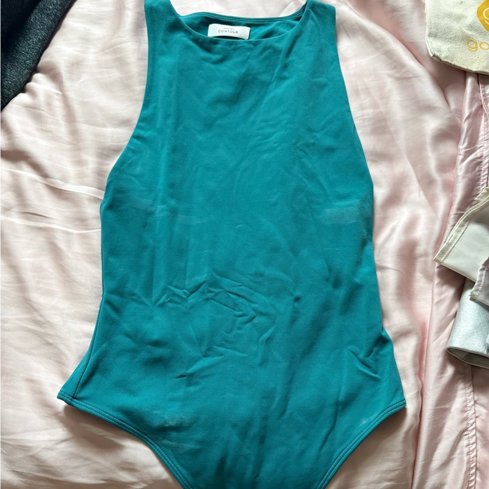 Babaton Contour Teal Bodysuit